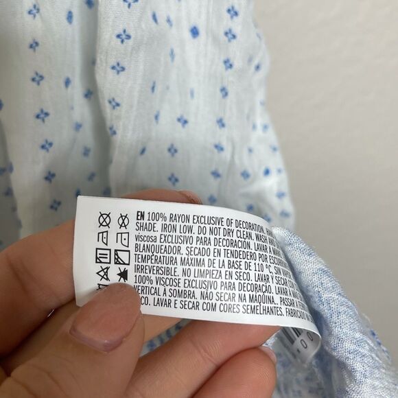 Forever 21 Tassel Geo Print Top Large - Picture 8 of 11